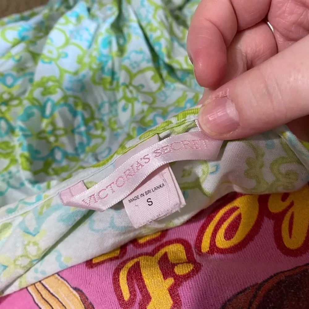 Victoria Secret Long Pajama Shirt - Picture 2 of 4